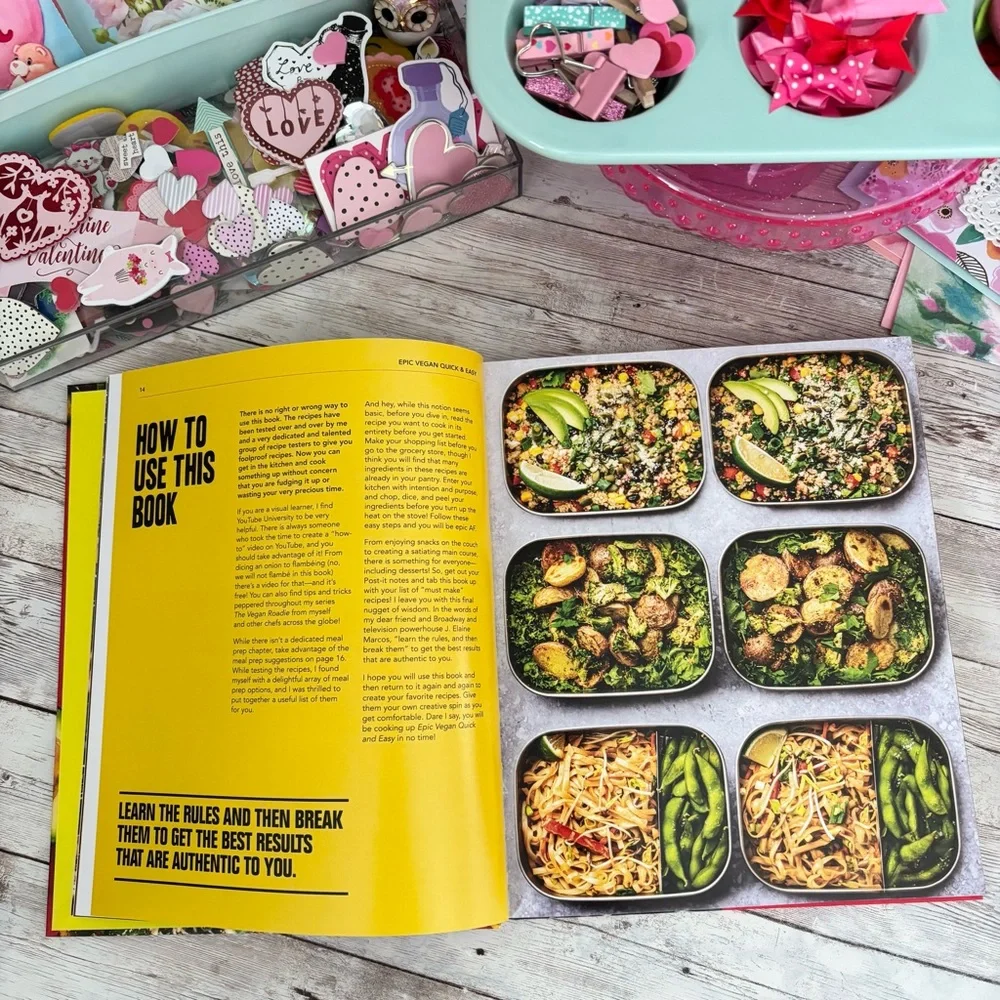 Epic Vegan Quick And Easy Hardcover Book Cookbook Dustin Harder One Pot Recipes